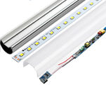 T8 tipo valutazione del lume IP33 delle lampadine della metropolitana del LED alta con 85 - tensione in ingresso 265V