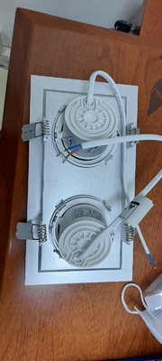 Cri80 incastonato ha condotto la luce della griglia, Downlight principale rettangolare