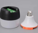 Batteria 1200mAh 30W SMD2835 AC85-265V Ra&gt;80 LED Lampadina Emergenza con Attacco E27