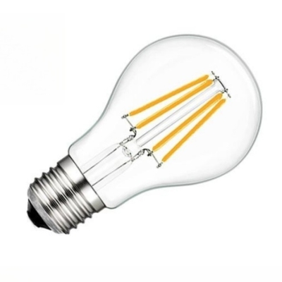 4W rispettoso dell'ambiente il TDC 2700K alla lampadina del filamento LED della base AC220-240V di 6500k E27