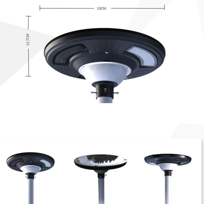 Luce da giardino UFO solare di alta qualità colore RGB con sensore di luce e telecomando per giardino e strada