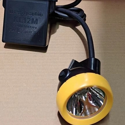 KL12LM 12AH LED Mining Cap Lamp Waterproof luce di testa buono per tutti i tipi di Mining includono Underground Mining