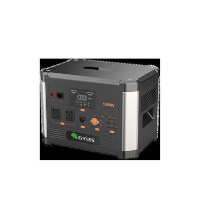 centrale elettrica portatile della batteria 1.5kw con il pannello solare