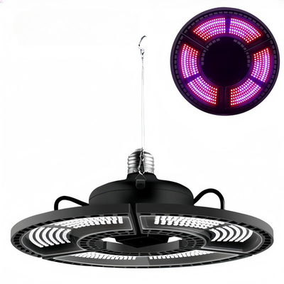 Spettro completo E26 E27 UFO trasformabile ad alta potenza Crescere luce rosso blu luce per tutti i tipi di piante