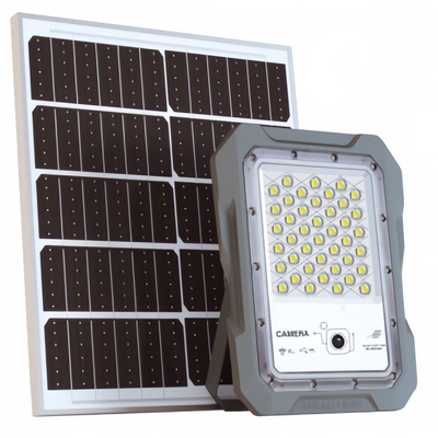CCTV di alta qualità 100w 200w 300w 500w 800w luce di sicurezza murale con 1440P Camera per uso esterno