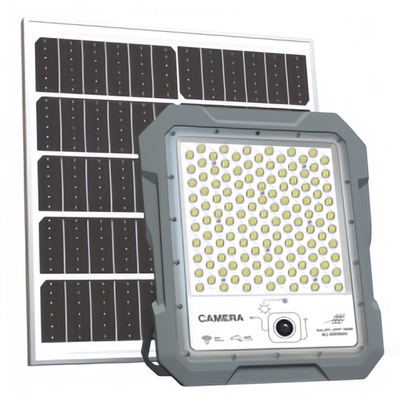 CCTV di alta qualità 100w 200w 300w 500w 800w luce di sicurezza murale con 1440P Camera per uso esterno