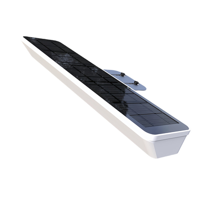 Acqua resistente a energia solare da 4w a 18w tutto in uno cartellone pubblicitario segnale di sicurezza luce per il patio di ritorno