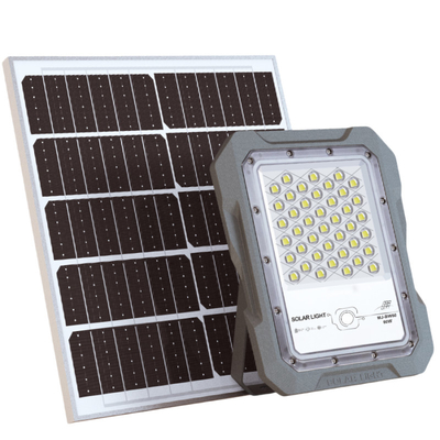 60w 100w 200w 300w 500w 800w 1200w 1500w Proiettore solare ad alta potenza con telecomando Sensore di luce Sensore di movimento