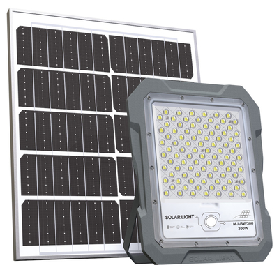 60w 100w 200w 300w 500w 800w 1200w 1500w Proiettore solare ad alta potenza con telecomando Sensore di luce Sensore di movimento