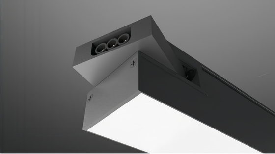 Combinazione gratuita LED lineare luce fino a 1000w con connettore per ufficio edificio centro commerciale
