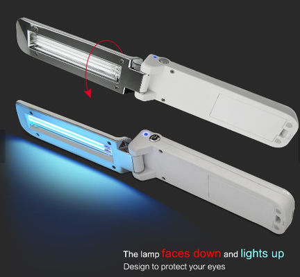 Lampada germicida uv manuale di CC 6V del PC 254nm del bottone 3W