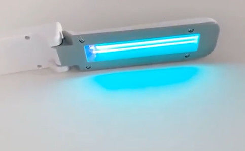 Lampada germicida uv manuale di CC 6V del PC 254nm del bottone 3W