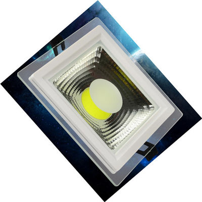 PANNOCCHIA di versione del quadrato 5w/10w/15w/25w giù luce con la copertura di alluminio di vetro e dell'alloggio