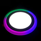 Pannello luminoso RGBW sia per prospettiva rotonda che quadrata con telecomando