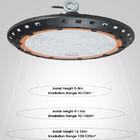L'alto UFO di alluminio impermeabile di luminosità ip65 100W 150W 200W ha condotto l'alta luce della baia