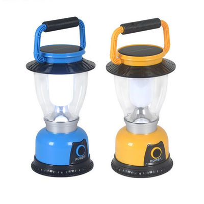 Lampada all'aperto del giardino della luce solare del campo con due ingranaggi per accamparsi