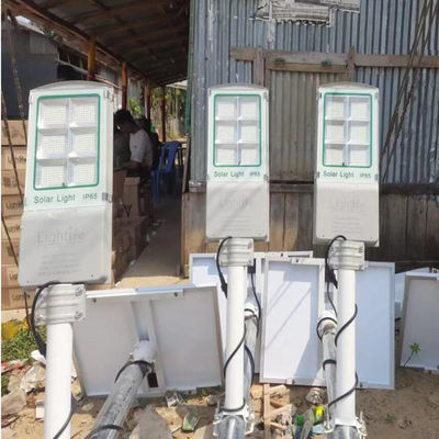 Lavoro solare dell'iluminazione pubblica di IP65 AL Extra Solar Panel Aio per 3-4 giorni di funzionamento
