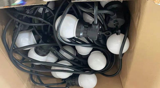Luce di striscia alimentata solare di festa Ip65 di G50 G40 A60