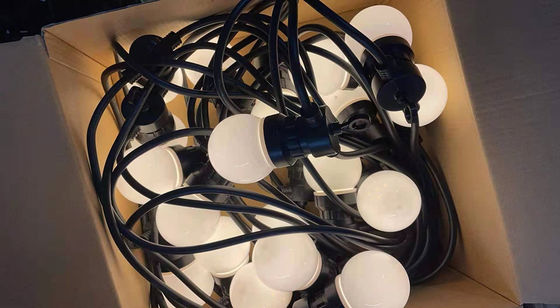 Luce di striscia alimentata solare di festa Ip65 di G50 G40 A60