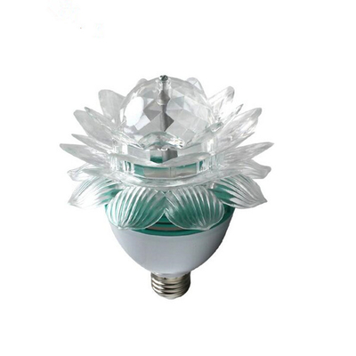 Cri70 E27 o B22 ha condotto il partito magico del fiore di Lotus Lamp Rotating Plastic Expand