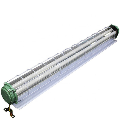 Dispositivo protetto contro le esplosioni materiale del tubo del ferro 2xT8 LED con ombra per estrarre