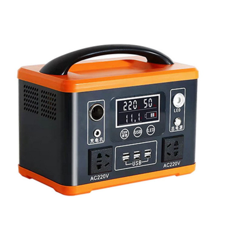 Nuova progettazione 510WH Power Station portatile 500w Outdoor Household Power Station per emergenza o campeggio