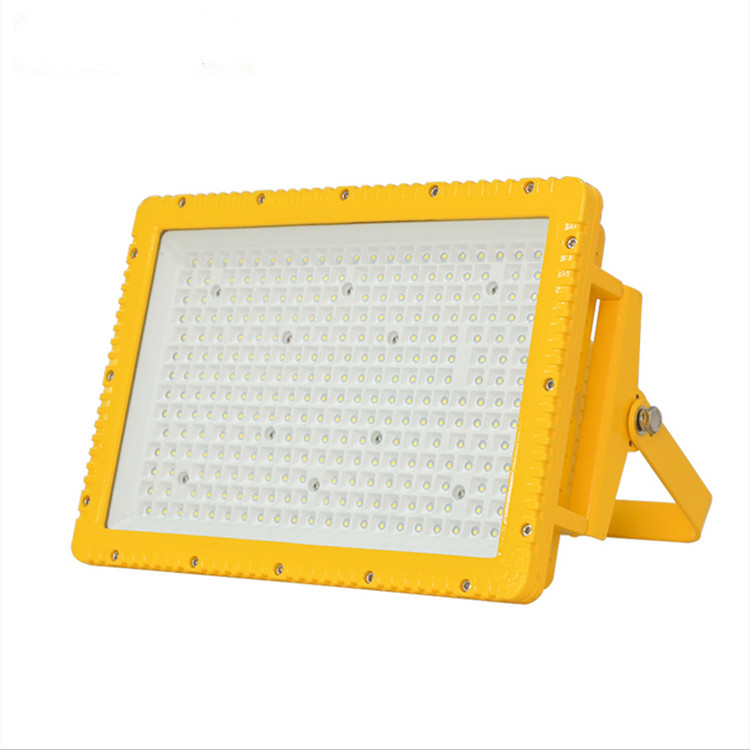 Ip65 ha condotto la lampada protetta contro le esplosioni intorno a forma ed il quadrato modella giallo per il posto estraente
